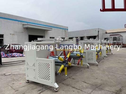 Bobinadora de tubería de plástico PE para agua y alcantarillado para máquina de extrusión