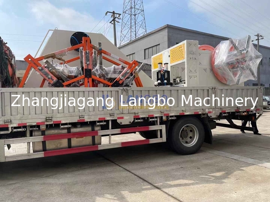 Máquina de enrollamiento de bobinas de tuberías de PE de mantenimiento sencillo bobina de tuberías de tuberías suaves de HDPE enrollador de tuberías de plástico