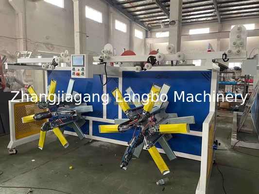 Bobinadora de manguera de tubo de PE plástico de doble estación
