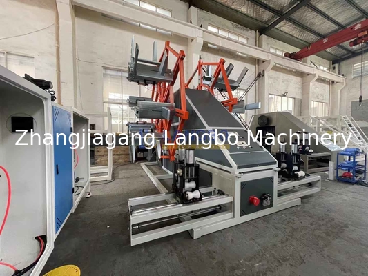 Máquina de enrollamiento de tuberías de plástico con máquina de cinta para la máquina de extrusión de tuberías de PE de gran diámetro