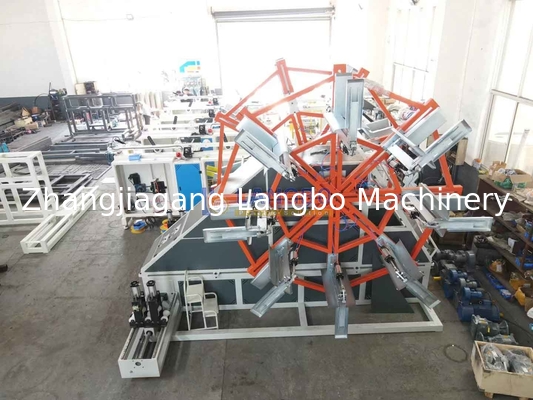 Bobinadora de tubería de plástico PE para agua y alcantarillado para máquina de extrusión