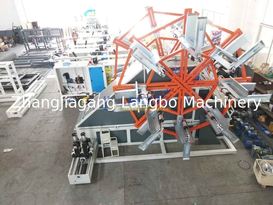 Máquina de remolque de bobinas de tuberías de plástico para la línea de extrusión de tuberías de PE HDPE