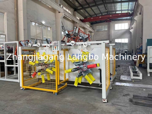 Bobinadora de manguera de PE de 32 mm con doble bobinado de dos discos Velocidad 0.1-10 m/min Grado totalmente automático