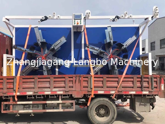 Bobinadora de tubería PE HDPE para línea de producción de tubería Máquina extrusora de tubería corrugada de doble pared