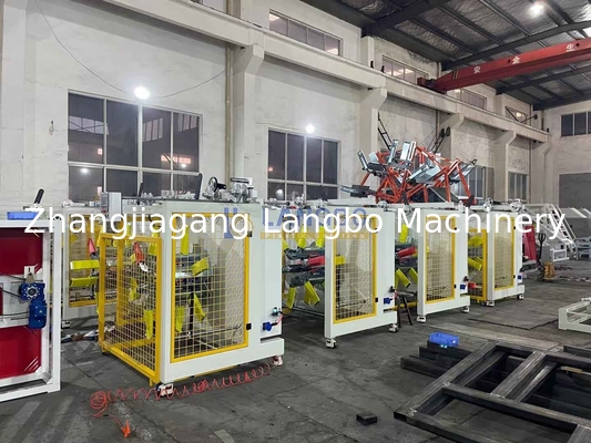 Manguera corrugada de plástico PE, tubo blando, enrollador para máquina de fabricación de bobinas