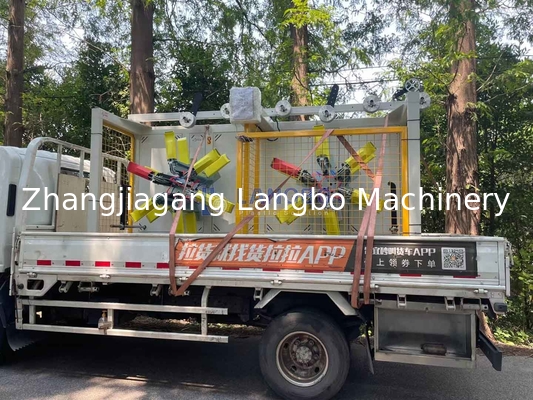 Manguera corrugada de plástico PE, tubo blando, enrollador para máquina de fabricación de bobinas