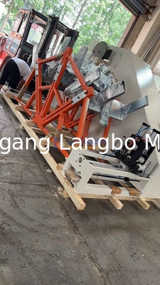 Máquina de bobinado de tubos de plástico PE para la línea de extrusión de tubos de plástico