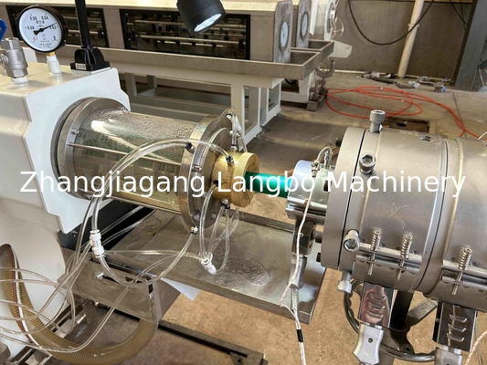 Extrusión de tubos de plástico PPR automático Extrusor de tornillo único