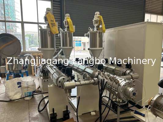 Línea de producción de extrusión de tubos de plástico PPR
