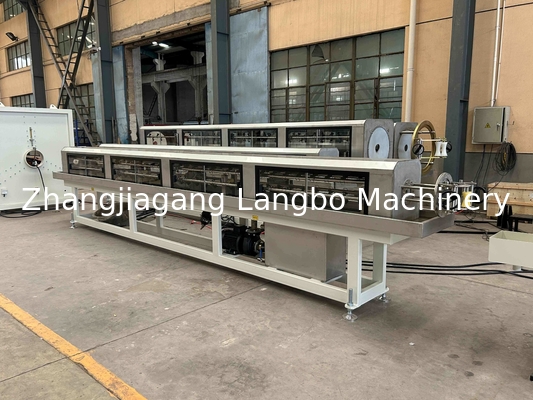Línea de producción de extrusión de tuberías PPR PA ABS de 20-110 mm para suministro de agua, drenaje de gas y alcantarillado, dos y cuatro tubos