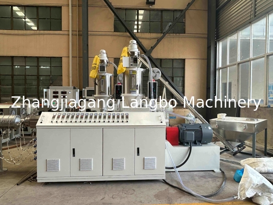 16-630 mm PPR manguera de tubería de conducto doble extrusora de tornillo único máquina de fabricación de plástico suministro de gas de agua