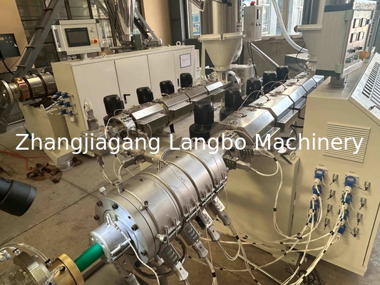 Línea de extrusión de plástico para la fabricación de tubos PPR
