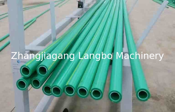 Extrusora de un solo tornillo de plástico PPR de 12-63 mm, extrusora de un solo tornillo, doble, triple, capa a+Ba, línea de producción de extrusión de tuberías de manguera de plomería de gas de energía de suministro de agua de riego PPR