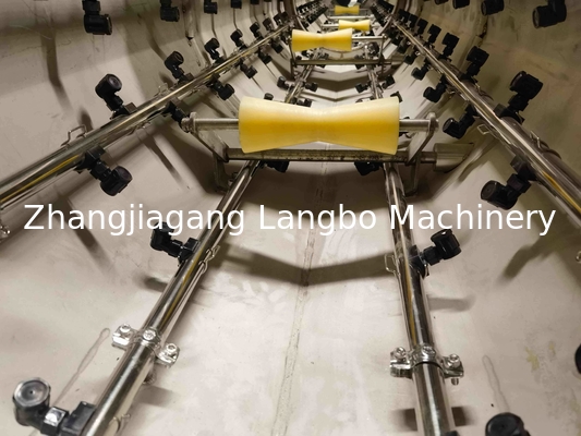 Línea de producción de tuberías de agua de lluvia de PVC de plástico Máquina de extrusión