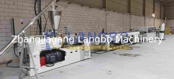 Máquina de extrusión de tuberías de plástico de alta velocidad para PE PP HDPE PVC PPR MPP Agua Gas Drenaje