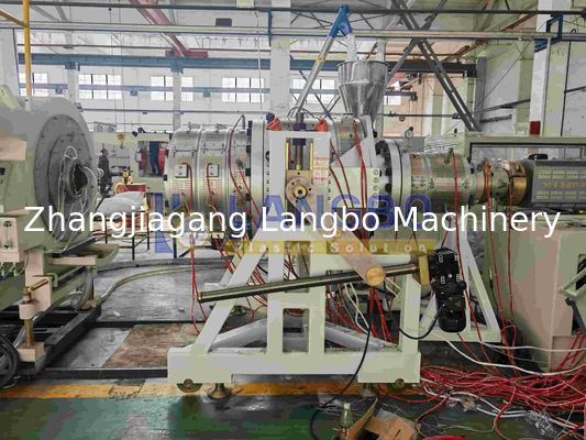 Máquina extrusora para la fabricación de tuberías rígidas de suministro de agua de plástico para PE PPR PVC