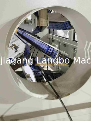 Máquina de producción de extrusión de tubería de plástico de doble husillo cónico para PVC HDPE PPR Drenaje Agua Alcantarillado Conducto Eléctrico Manguera Tubo