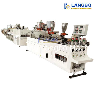 Máquina extrusora para la fabricación de tuberías rígidas de suministro de agua de plástico para PE PPR PVC