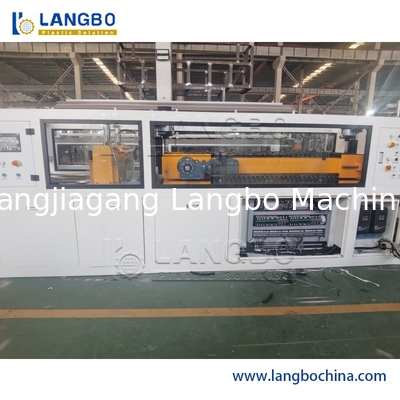 Equipo para la fabricación de tuberías de conducto eléctrico de PVC, Línea de producción completa de extrusión de tuberías de PVC