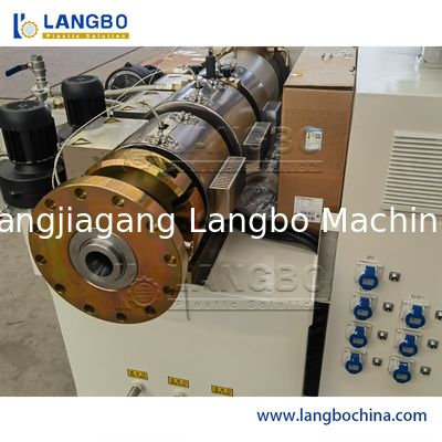 Línea de extrusión de tuberías de plástico de alta velocidad PE/PP/HDPE/PVC/PPR/MPP