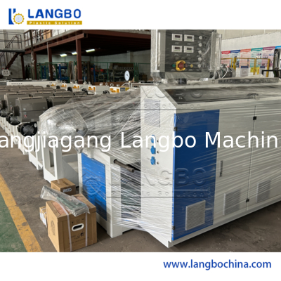 Equipo para la fabricación de tuberías de conducto eléctrico de PVC, Línea de producción completa de extrusión de tuberías de PVC