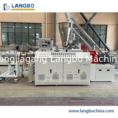 Línea de extrusión de la máquina para la fabricación de tubos de plástico de PVC