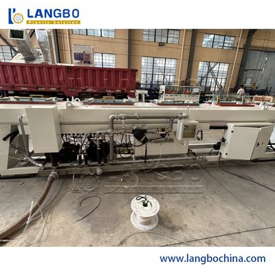 Máquina automática de tuberías de PVC de doble tornillo, línea de producción de mangueras de PVC