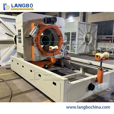 Extrusor plástico del tubo del conducto del PVC del control del PLC, tubo plástico que hace las máquinas