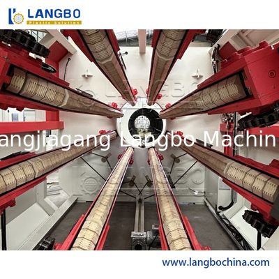 Máquina de extrusión de tuberías de PVC PE Máquina de tuberías de plástico Línea de producción de suministro de gas y agua Extrusor HDPE