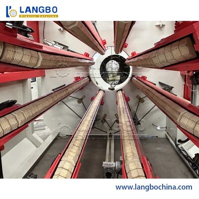 Línea de producción de tuberías de PVC de control PLC alta producción y productividad