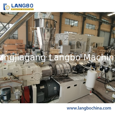 Precio económico de la línea de producción de la máquina de extrusión de tubería de plástico HDPE, máquina para fabricar tubos de PVC