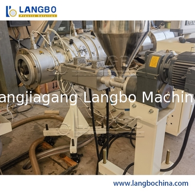 Precio económico de la línea de producción de la máquina de extrusión de tubería de plástico HDPE, máquina para fabricar tubos de PVC