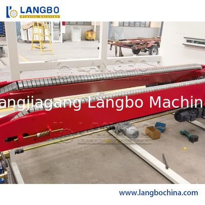 Extrusor de tuberías de drenaje de agua de PVC de plástico Máquina de extrusión de tuberías corrugadas