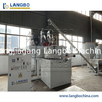 Mezclador de plástico de PVC de alta velocidad de calefacción y refrigeración con tecnología avanzada