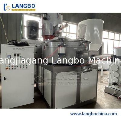 Mezclador de plástico de PVC de alta velocidad de calefacción y refrigeración con tecnología avanzada