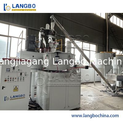 Unidad mezcladora de PVC para mezcla de polvo plástico, calentamiento y enfriamiento