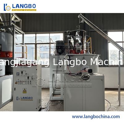 Máquina mezcladora de PVC eficiente y de alta velocidad para el procesamiento de plástico
