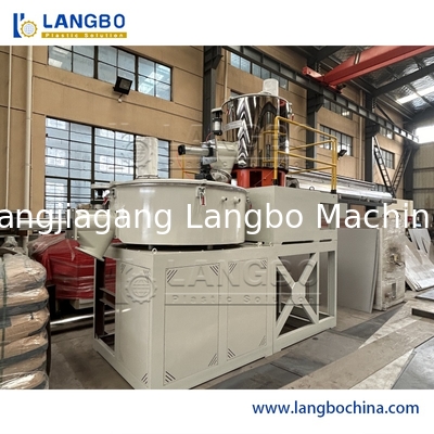 Máquina mezcladora de plástico/Planta mezcladora de plástico Máquina auxiliar Equipo de mezcla Mezclador vertical de polvo de plástico
