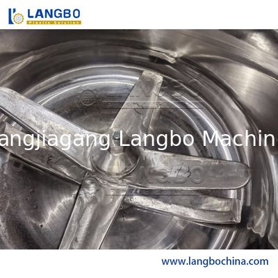 Máquina para mezclar granulos de plástico verticales de alto rendimiento para polvo de PVC