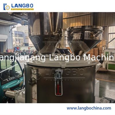 Máquina mezcladora de PVC eficiente y de alta velocidad para el procesamiento de plástico