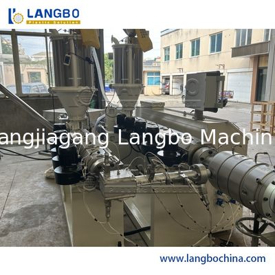 Línea de tubería de máquina de plástico china Línea de extrusión de plástico para la fabricación de tuberías PPR