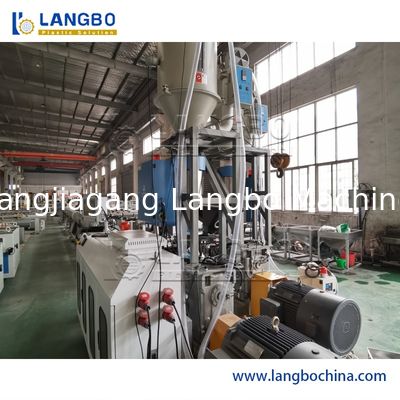 Línea de tubería de máquina de plástico china Línea de extrusión de plástico para la fabricación de tuberías PPR