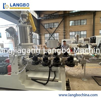 Línea de producción / Máquina de extrusión de tubería PPR para suministro de agua caliente y fría de China, 20-63 mm