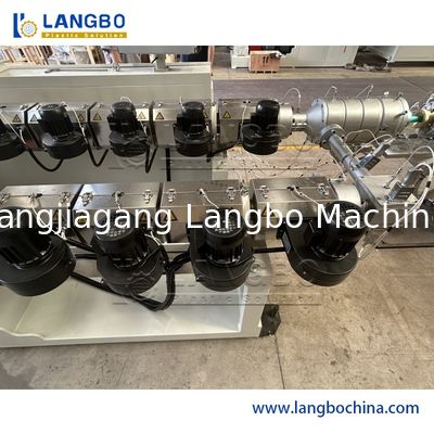 Línea de producción de extrusión de plástico PPR avanzada de alta producción Máquina de extrusión de tubos de tornillo único