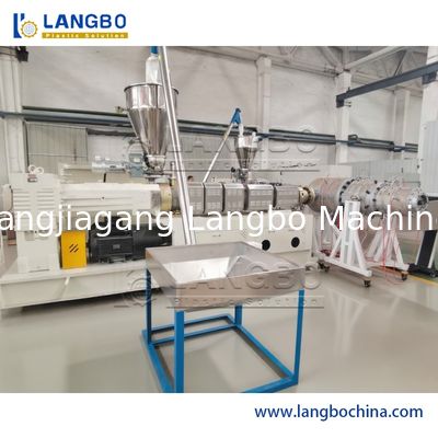 Extrusora de PVC de alta velocidad de 16-1600 mm para tuberías de suministro de agua, drenaje, riego y conductos eléctricos