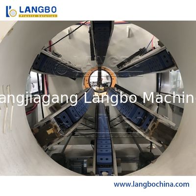 Máquina de extrusión de tuberías de PVC ISO 80/156 Extrusora de tornillo doble cónico