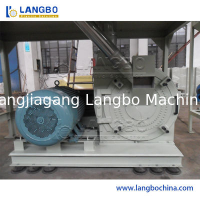 Máquina de fresado de plástico pulverizadora para reciclar desechos de tuberías de PVC