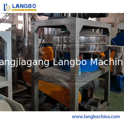 Máquina de fresado de plástico pulverizadora para reciclar desechos de tuberías de PVC