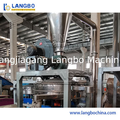 Pulverizador de plástico para fresadora de plástico de PVC PE HDPE