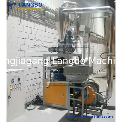 Máquina pulverizadora de molienda de plástico PVC de bajo costo
